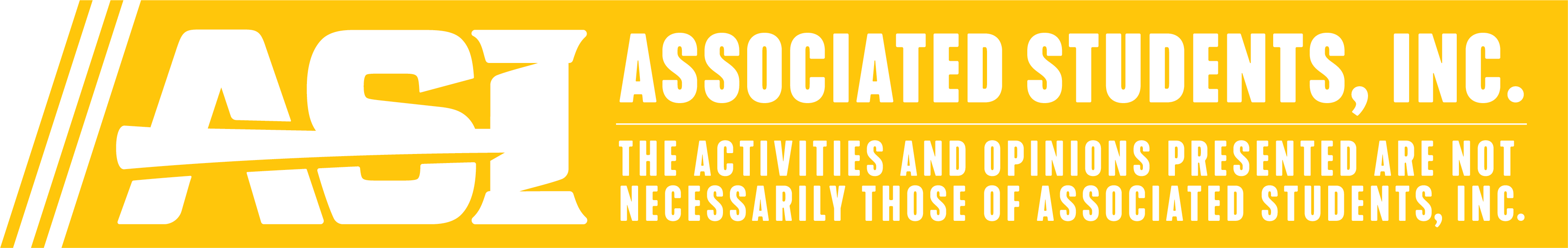 ASI Club & Org logo Gold