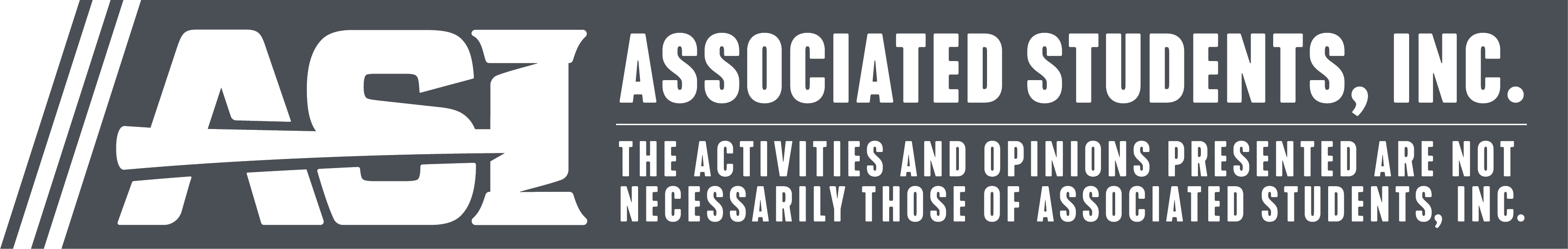 ASI Club and Org Grey Logo