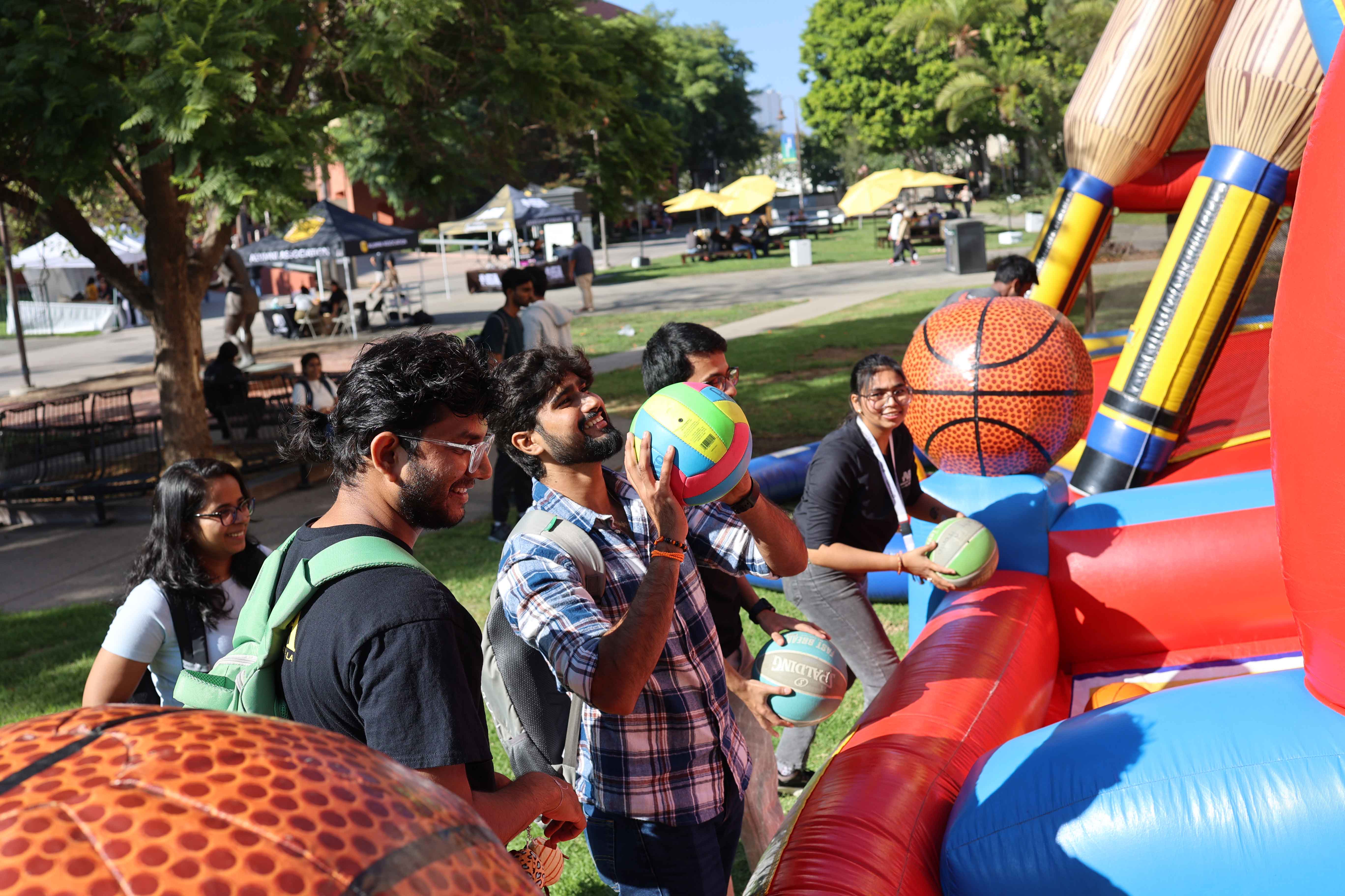 Students attending Eddie Fest celebration