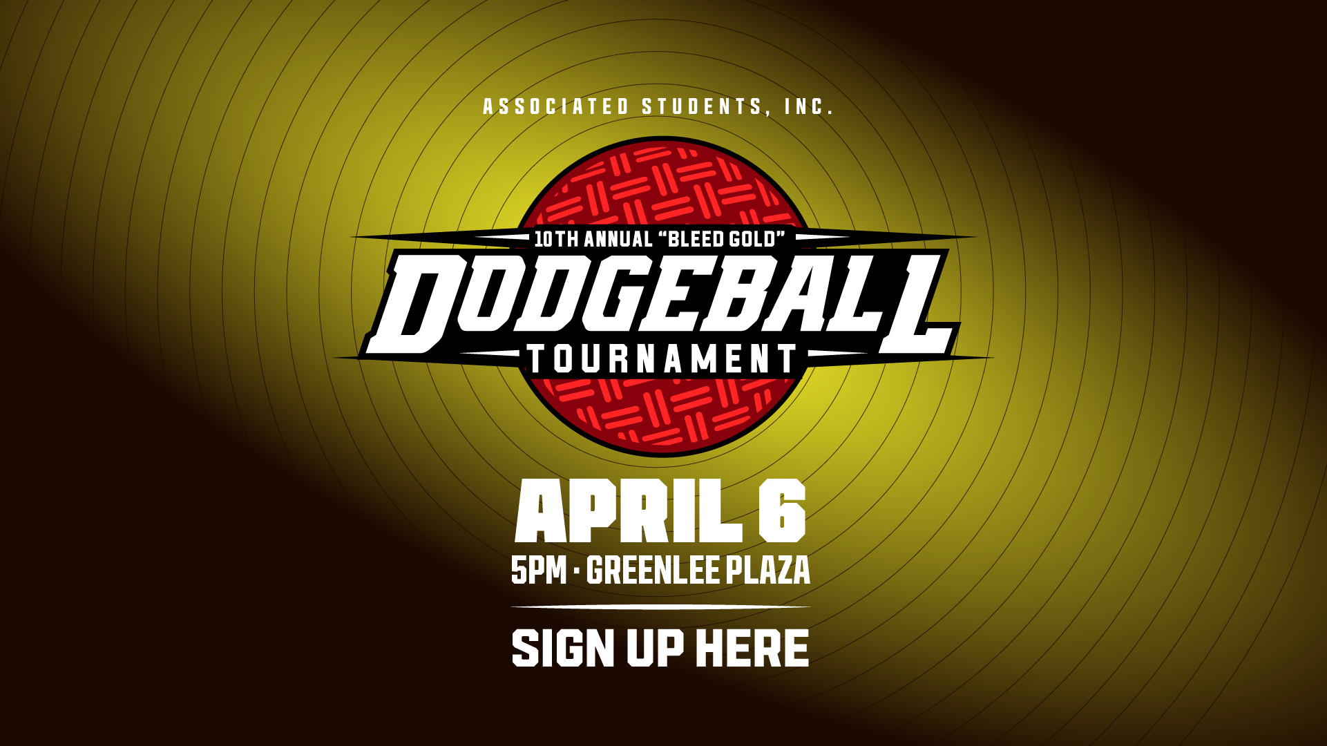 10th Annual "Bleed Gold" Dodgeball Tournament