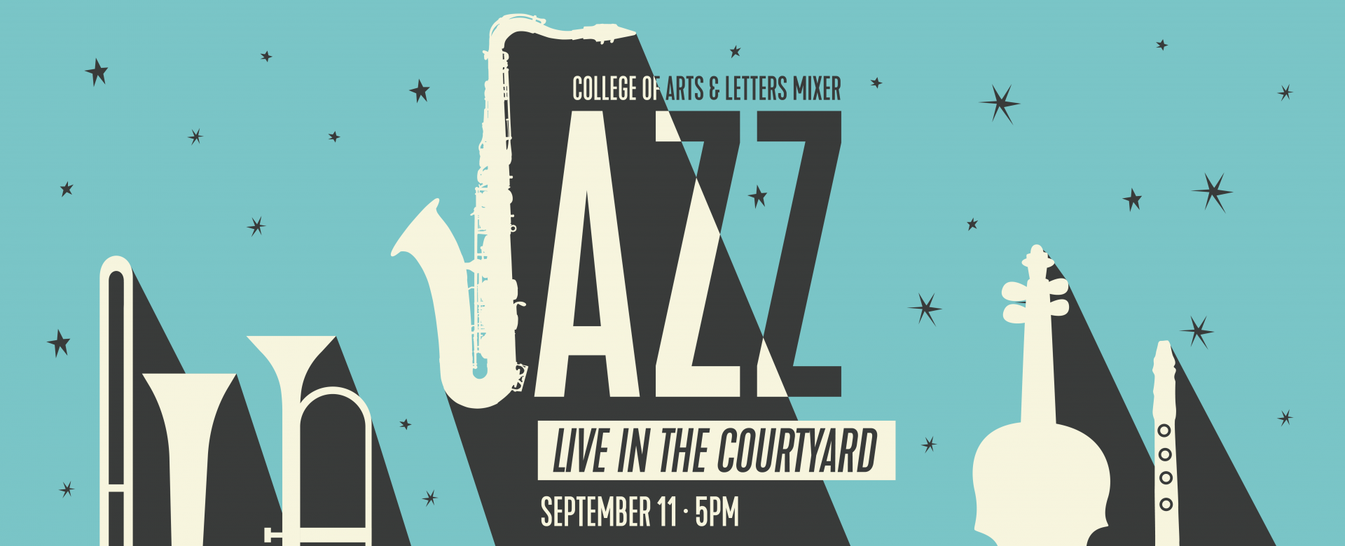 ARTS & LETTERS MIXER: LIVE JAZZ IN THE COURTYARD