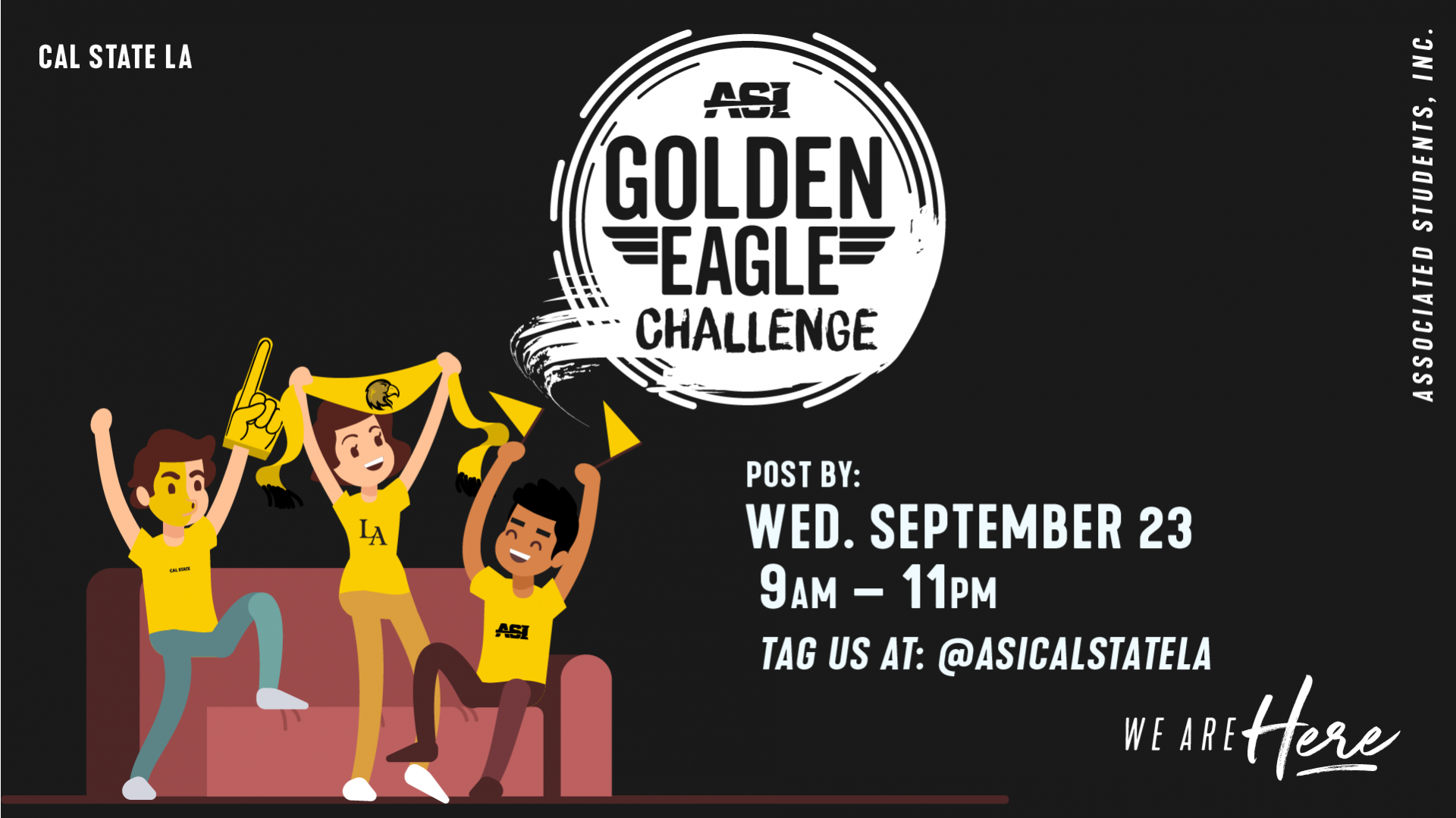 Golden Eagle Challenge: Cal State LA Swag