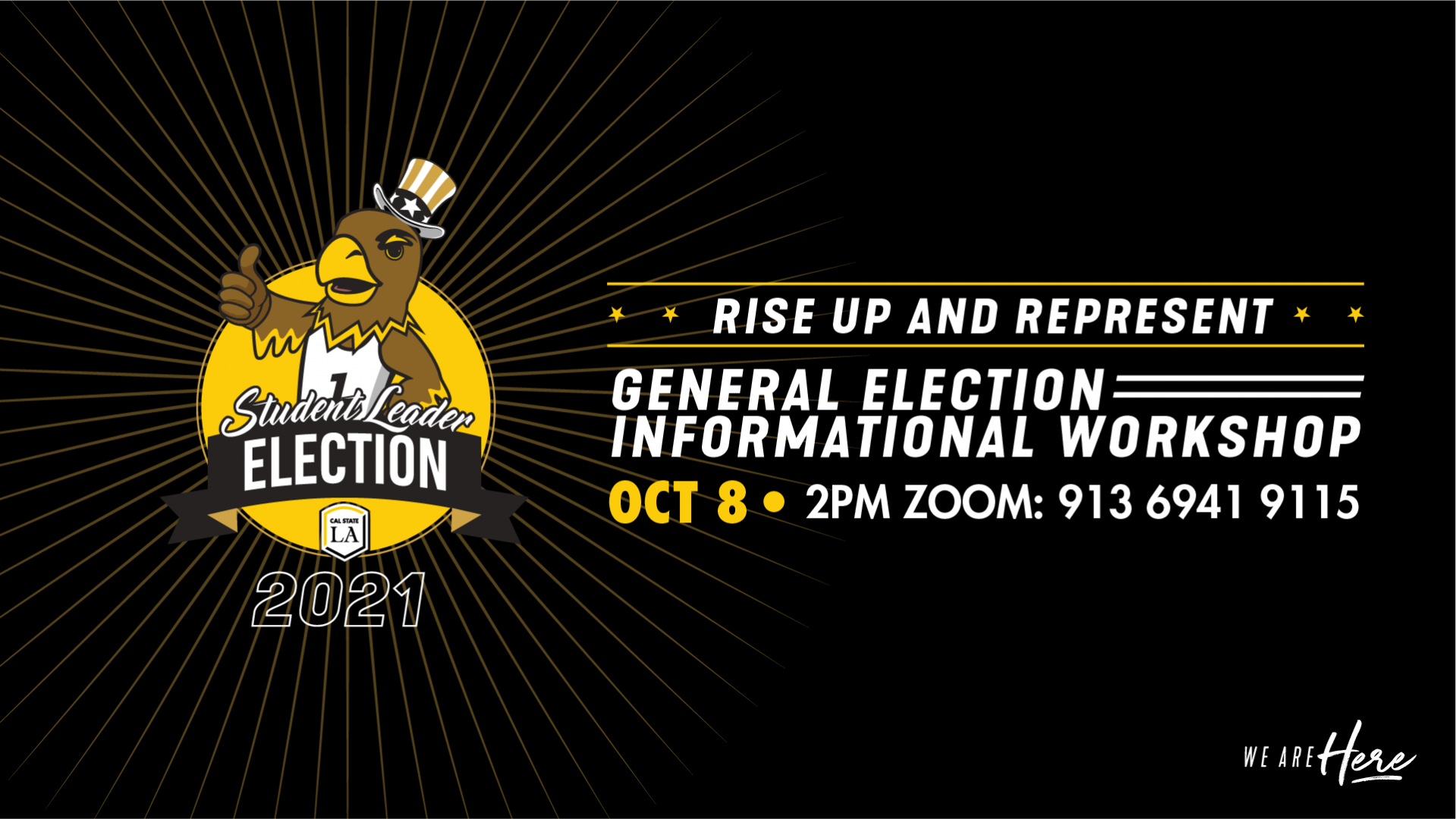 Rise Up and Represent: General Election Informational Workshop