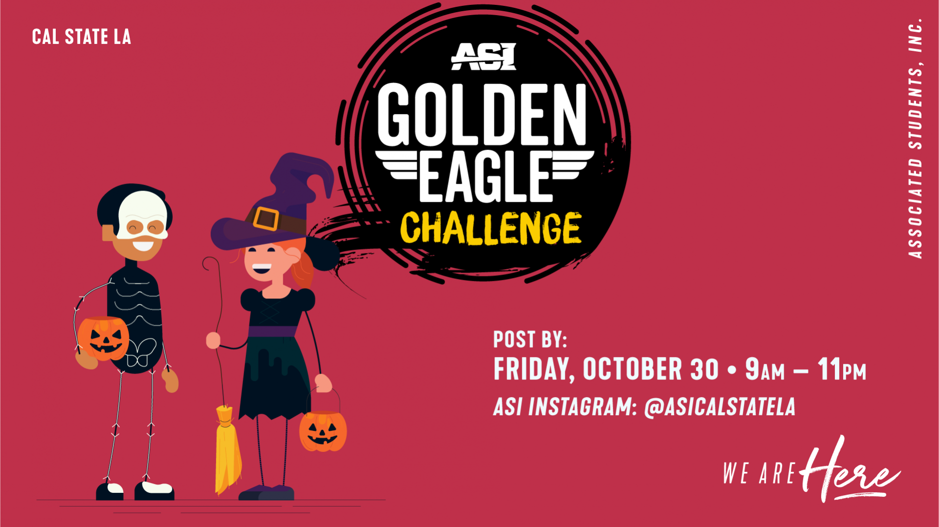 Golden Eagle Challenge: Halloween Costume