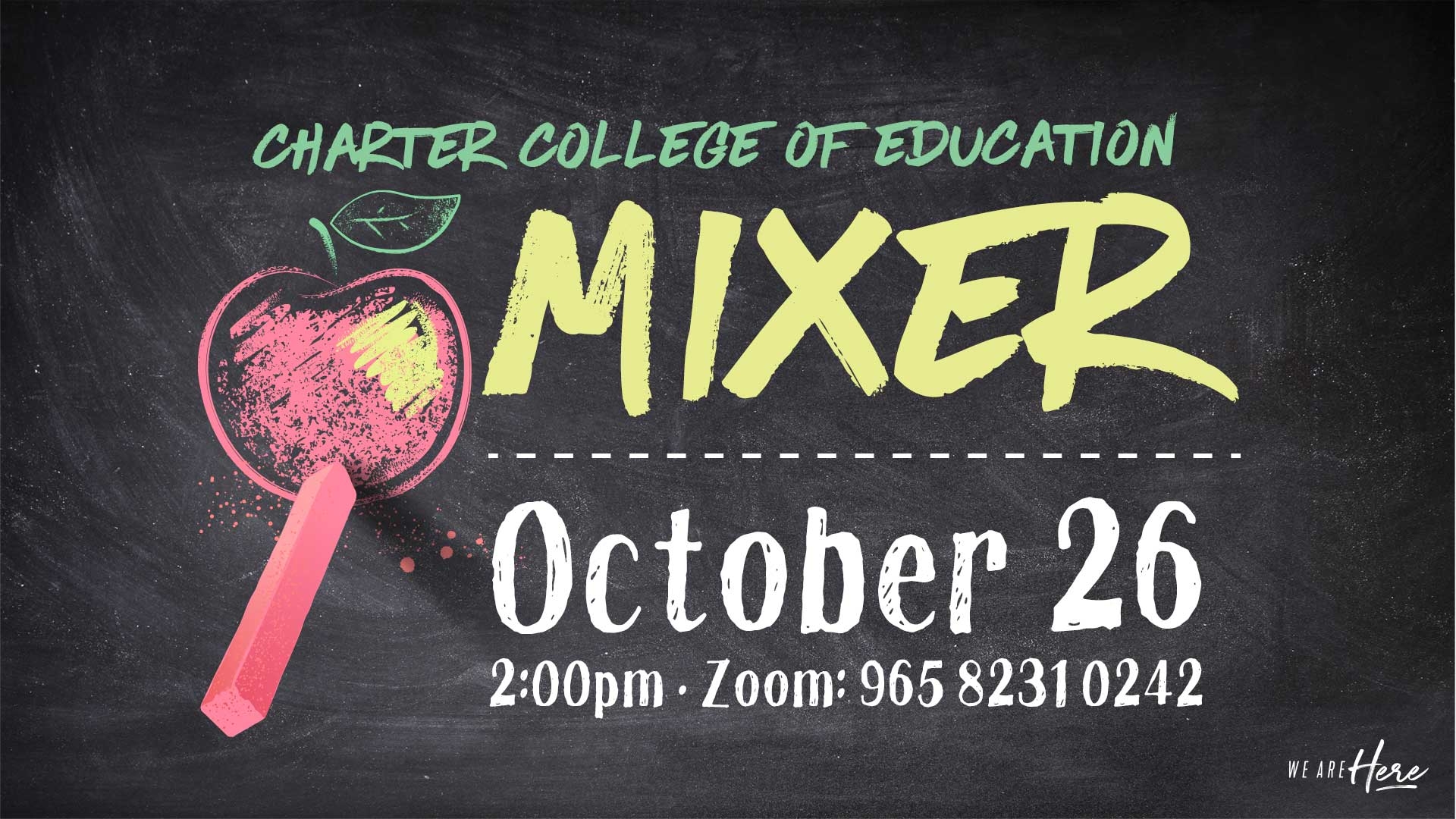 Charter College of Education Mixer