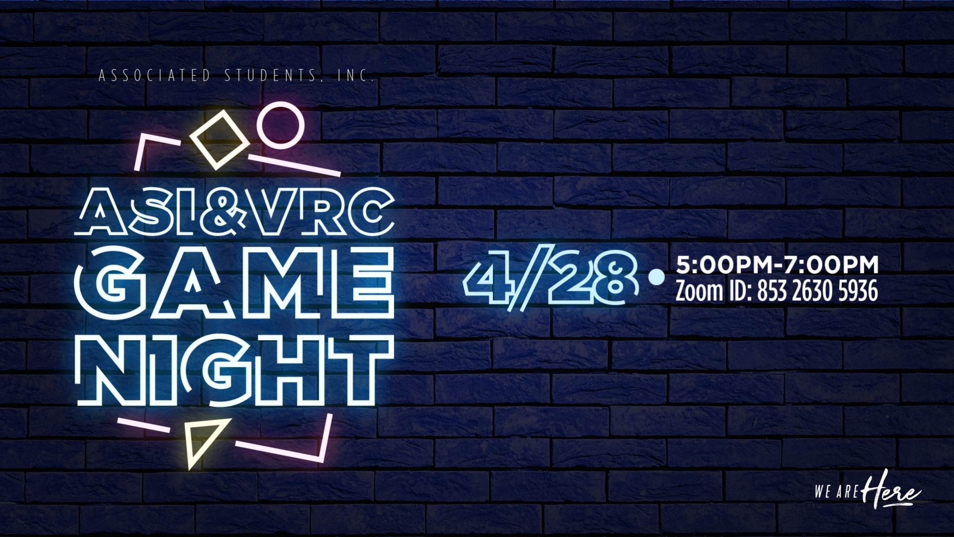 ASI & VRC Game Night