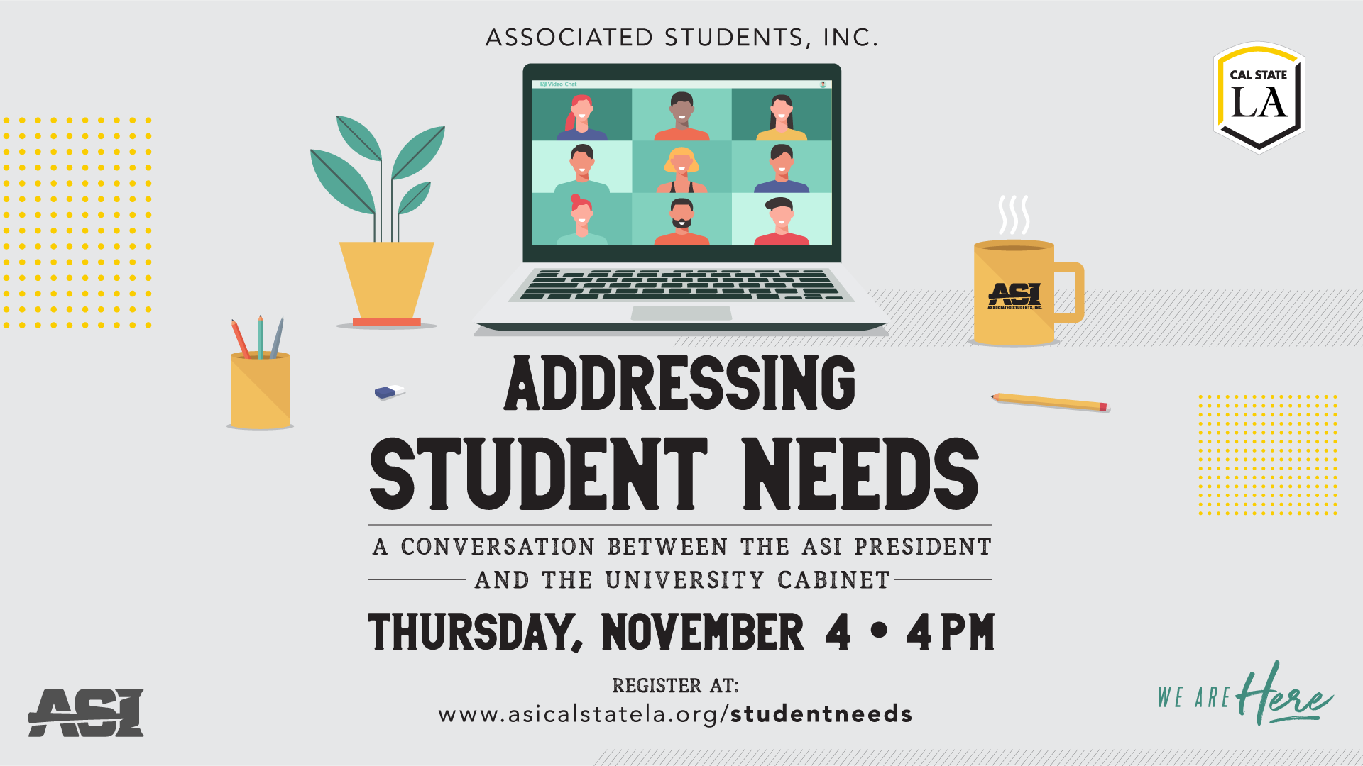 Addressing Student Needs: A Conversation between the ASI President and the University Cabinet