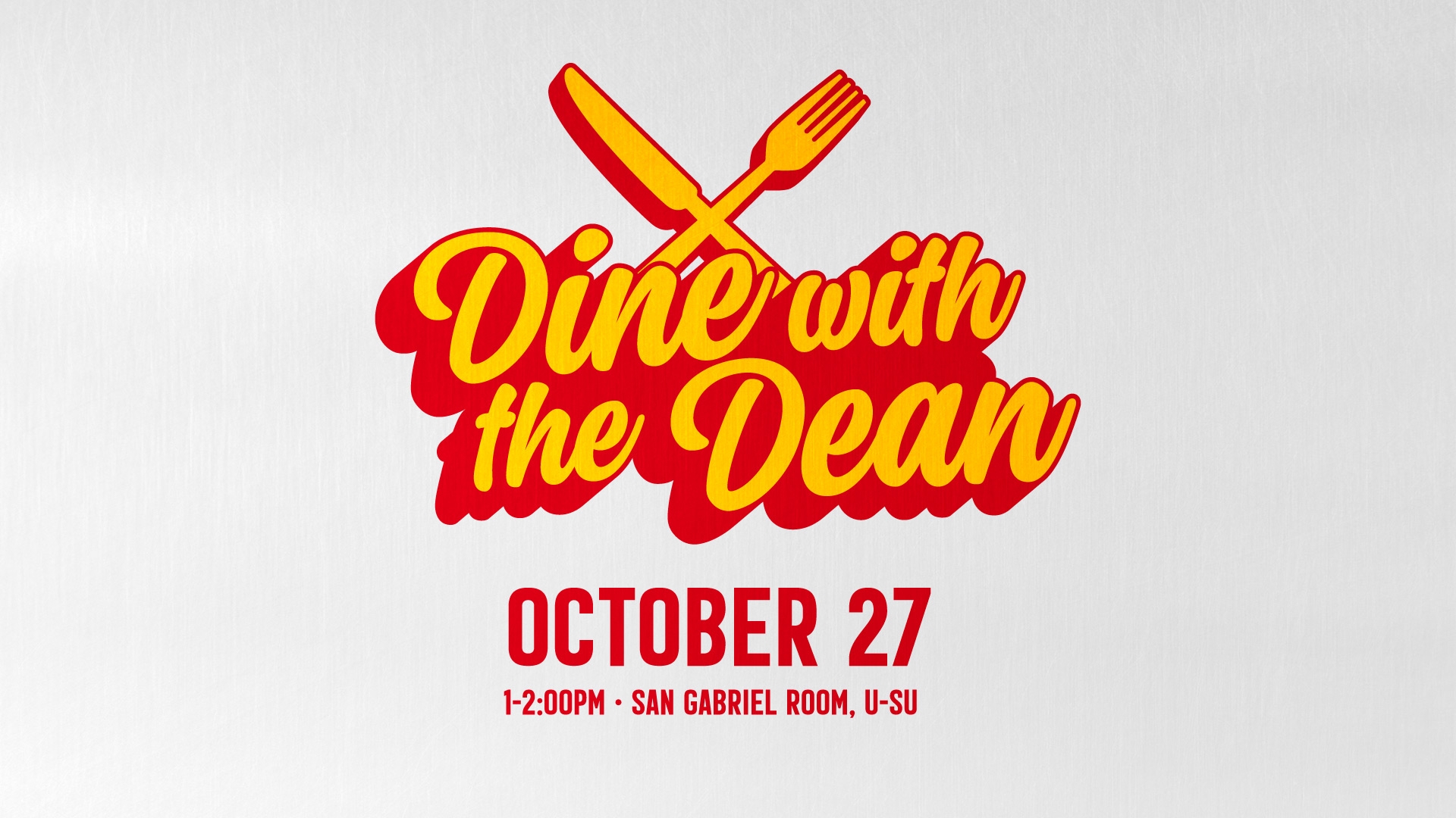 Dine with the Dean image