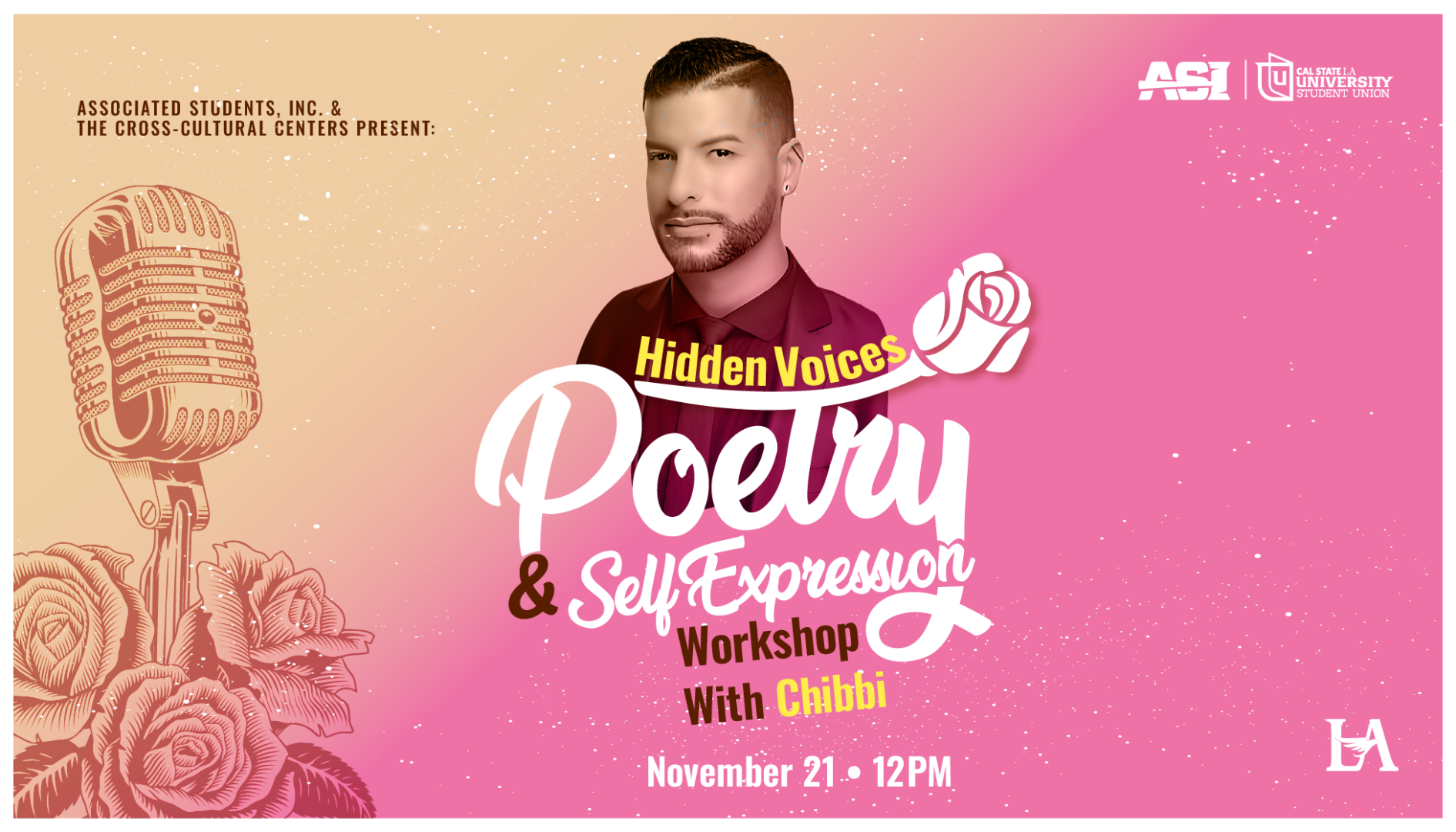 Hidden Voices: Poetry and Self Expression Workshop with Chibbi