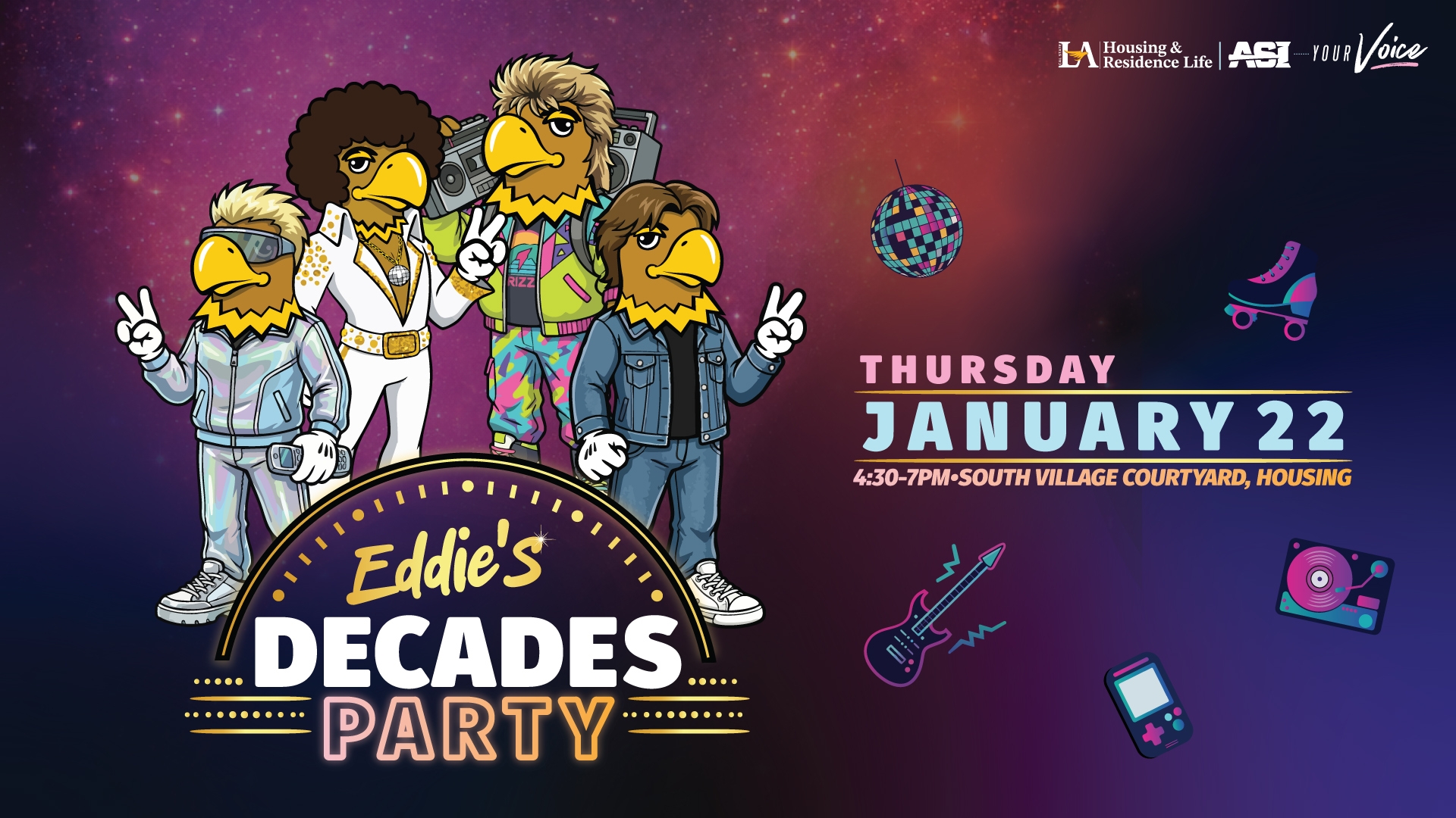 Eddies Decades Party