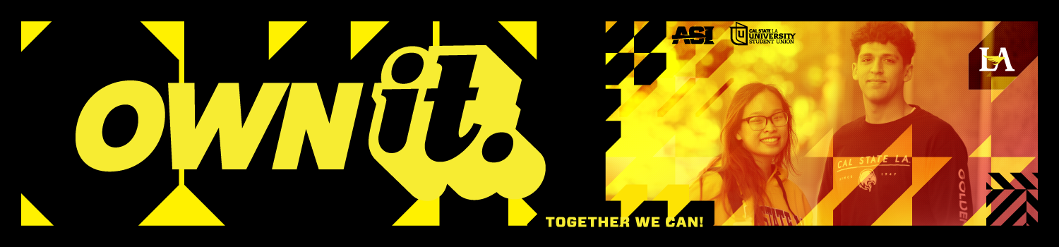 Image of Students with the words Own It in yellow